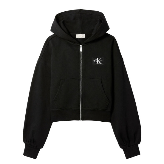 Calvin Klein Γυναικεία ζακέτα Terry Cotton Sweatshirt